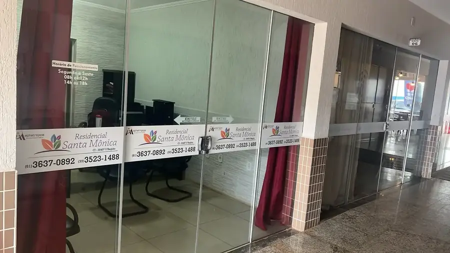 Plantão de vendas do Residencial Santa Mônica na Galeria Colibri, Planaltina de Goiás (GO)